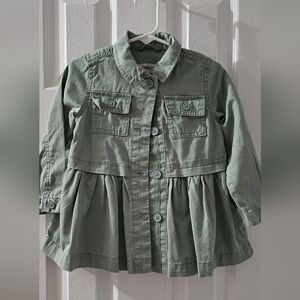 Gymboree Olive Green Khaki Jacket. Sz 2T NWT.